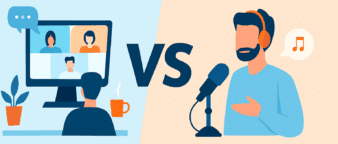 Webcast Vs. Podcast: What’s The Difference And Which One Fits Your Strategy?